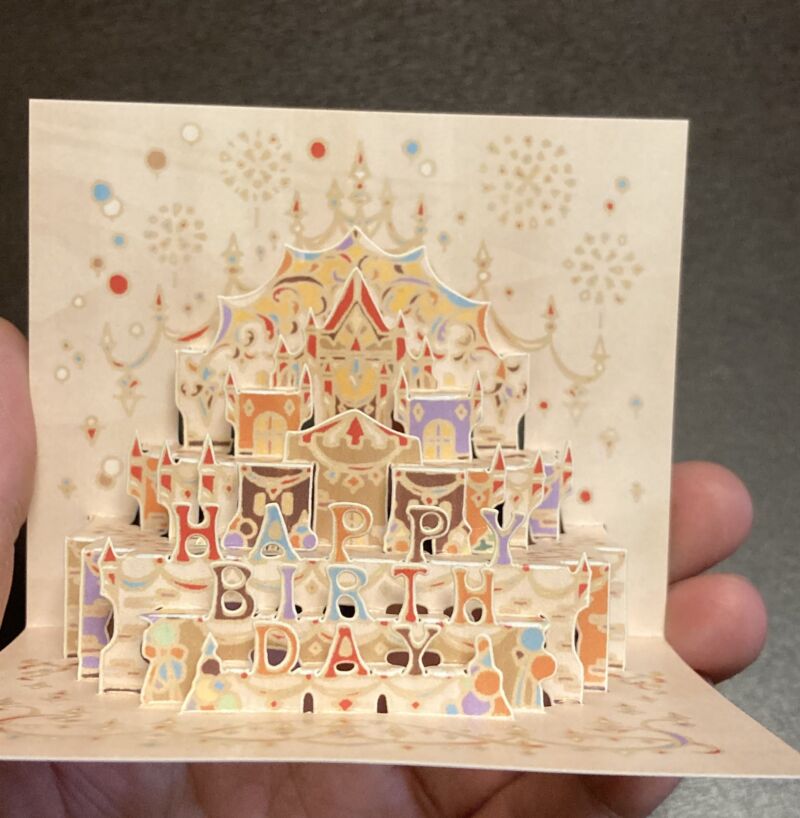 Image for the Tweet beginning: 新作のお誕生日カード出来ました！
かわいい！｡ﾟ(ﾟ´ω`ﾟ)ﾟ｡
自分で作ってていうのもなんですがw
めっちゃかわいい😭 